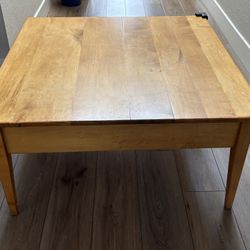 Solid Wood Coffee Table 