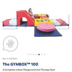 GYMBOX 100 Indoor Playground and Therapy Gym - ages 3-8 - NEW sealed in packaging, mint condition.