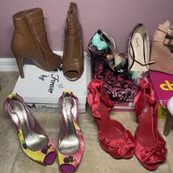 Women’s high heel shoes Size 6