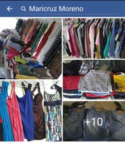 Available clothes.woman / man / kids baby. Good prices. Open Thurs -'''' sat
