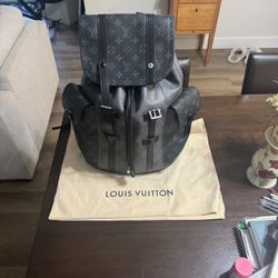 Louis Vuitton Dark Gray Monogram Backpack