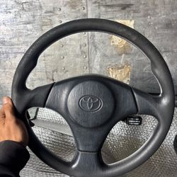 Jdm Toyota GT steering wheel . Fits many more