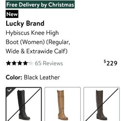 Lucky Brand Hibiscus Boots