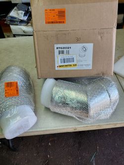Rheem Rtg20321 45 degree angle 3x5 Concentric vent pipe for tankless water heater, few available