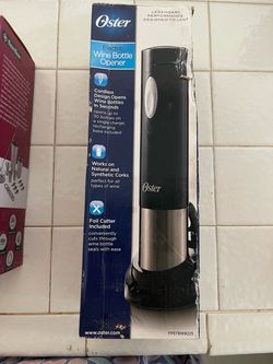 Oster Electric Wine Bottle Opener with Charging Base