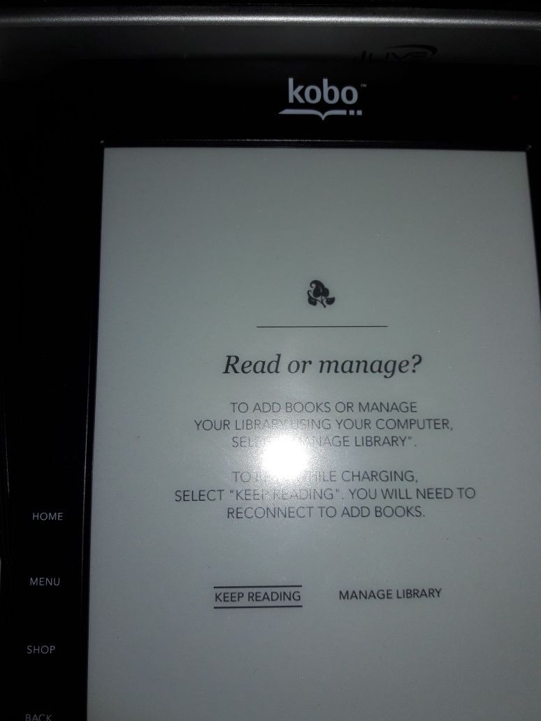 Kobo eReader Wifi 6 inch model n289