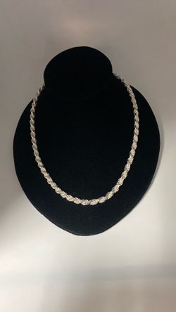 S925 70.4G 24” Rope Chain