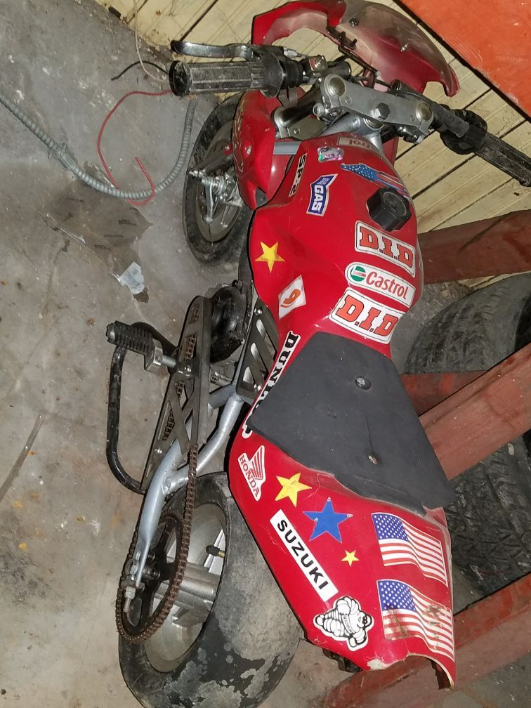 Pocket bike!