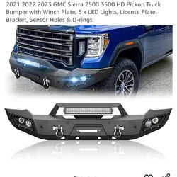 Sierra truck front Bumper