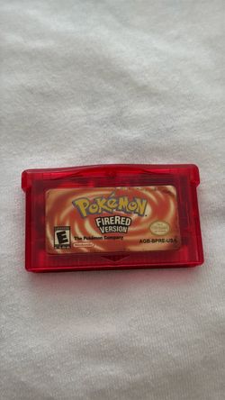 Pokémon Fire Red Version (Gameboy Color Advance)