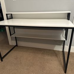 Desk with Bookshelf