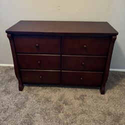 Cherry Wood Dresser 