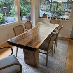 Live Edge Dining Table - HD Buttercup