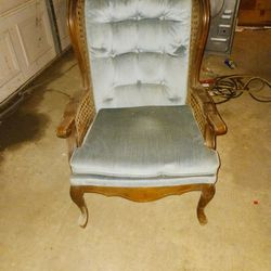 Blue Antique Chair 