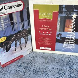 Chrimas Decorating Chrimas Tree / Deer Animatronic 