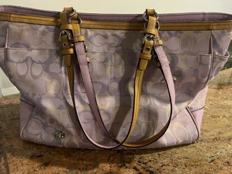 Year 2000 Lavendar Diaper/Travel Bag