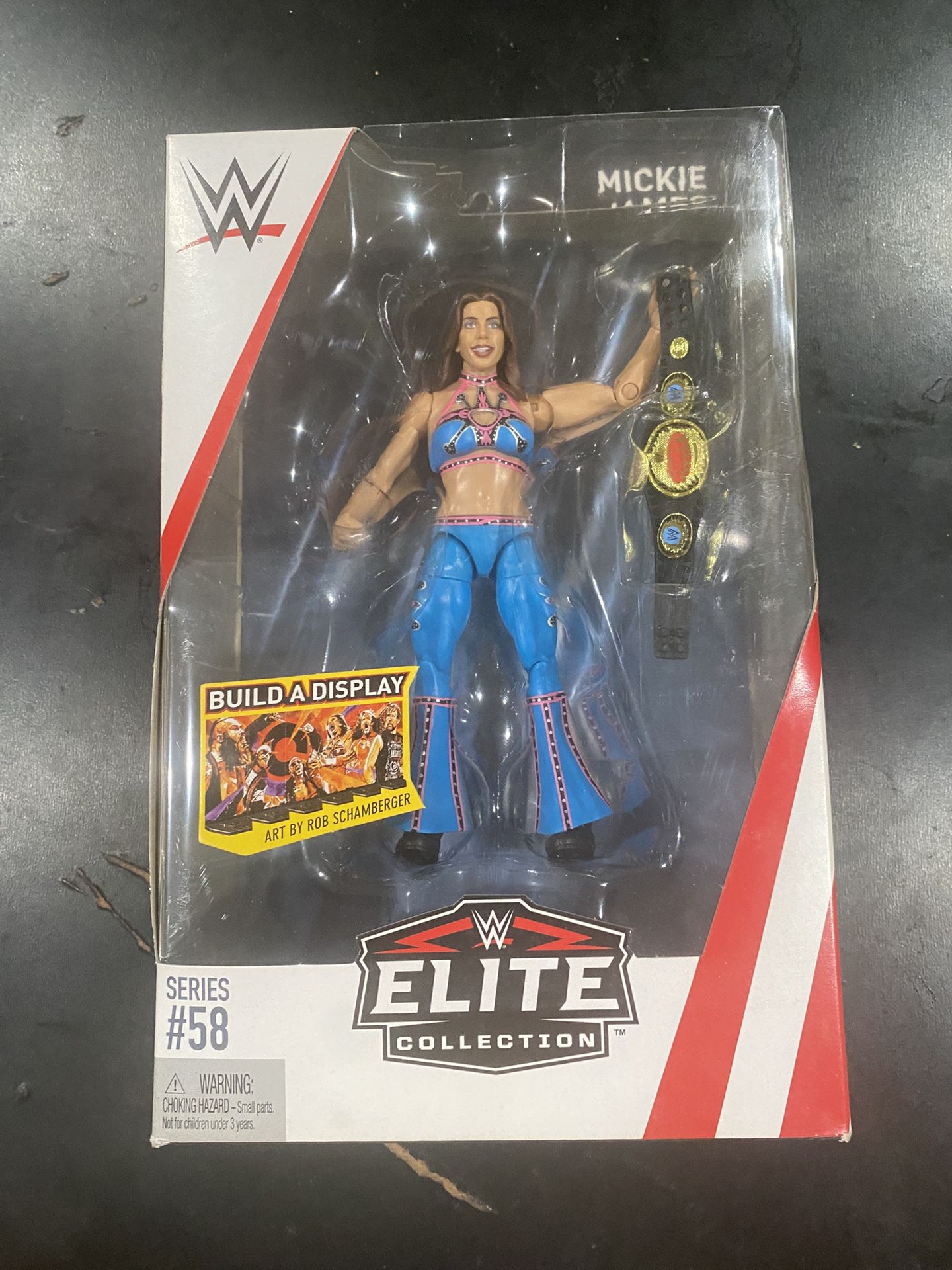 WWE Mattel elite 58 Mickie James Figure Super RARE And Hard To Find Online NIB