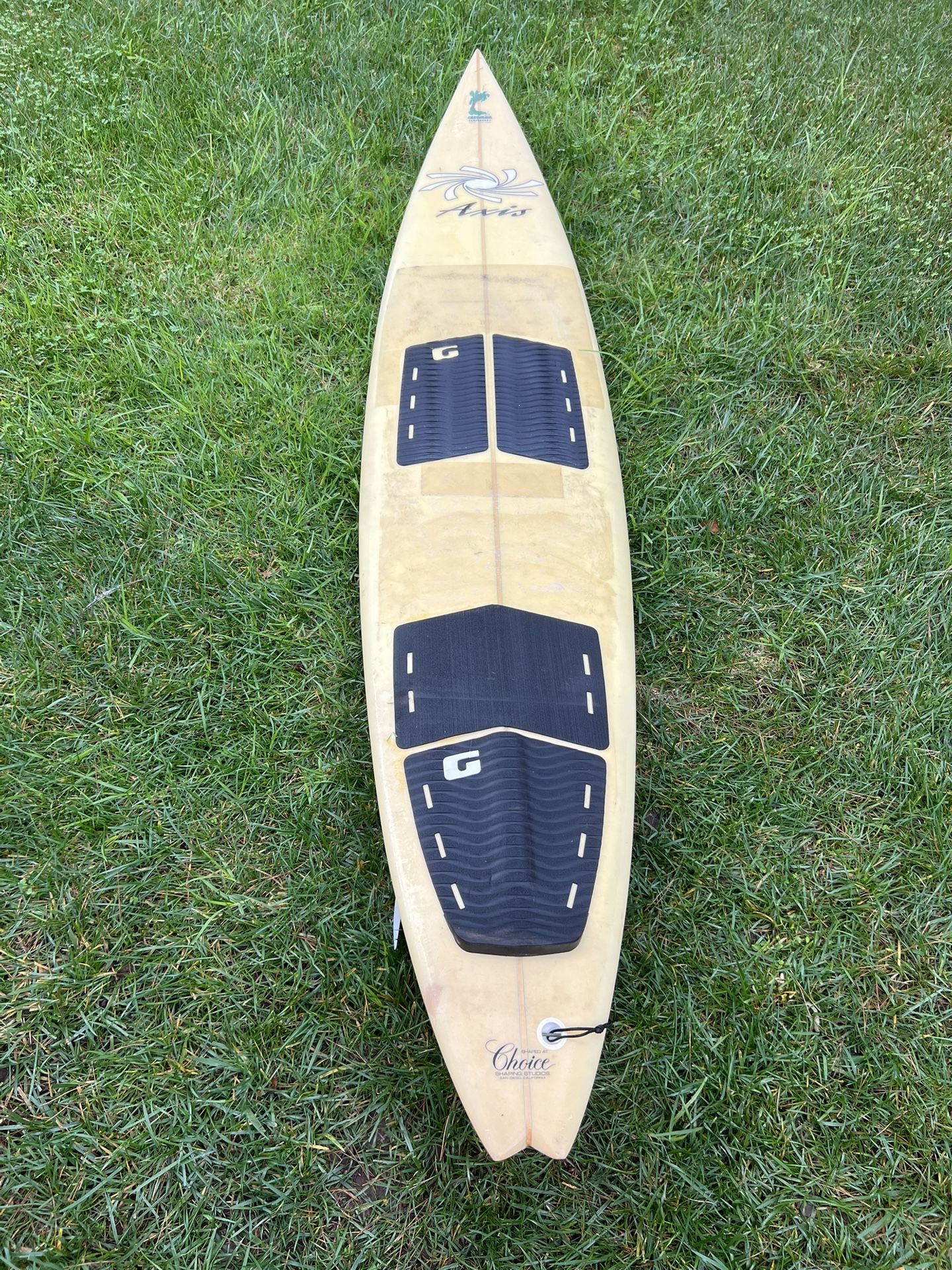 8’ Pavel Gun surfboard