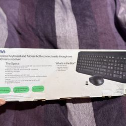 Wireless Keyboard and Mouse