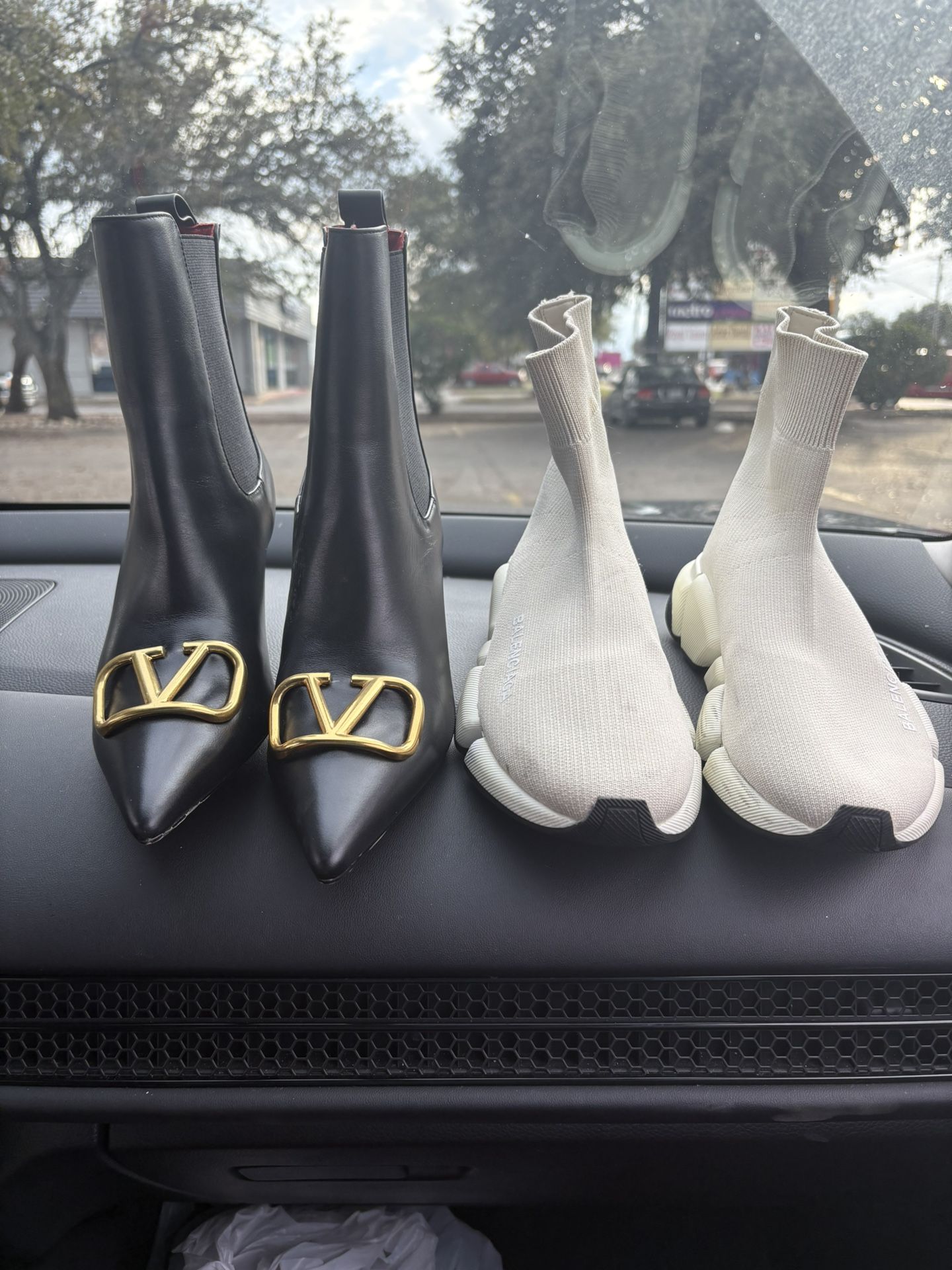 Valentino & Balenciaga Boots
