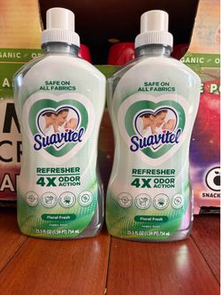 Suavitel Refresher Fabric Rinse and Odor Eliminator, 25.5 fl oz, $3/each