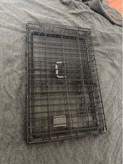 30” folding wire dog crate