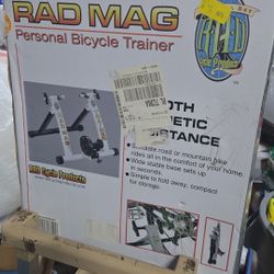 Rad Cycle Products Indoor Portable Magnetic Work Out Bicycle Trainer