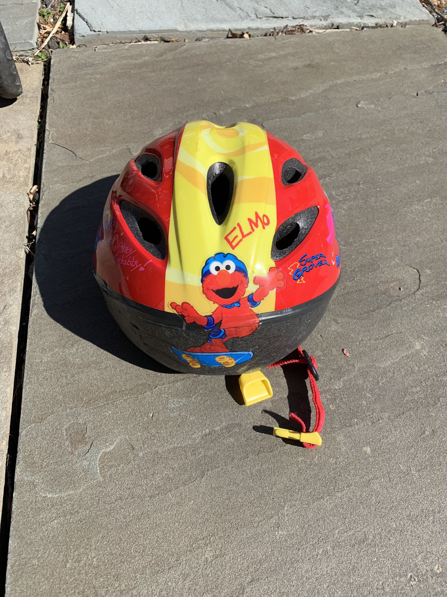 Sesame Street bike helmet