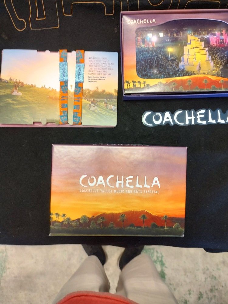 COACHELLA (2) 3 DAY PASSES, FIRST WEEKEND.