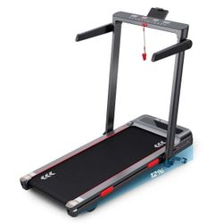 Auto Incline Walking Pad Treadmill Workout 3.0HP 2-in-1 with 26" LED Touch Screen and Remote for Home, Under Desk Treadmill for Office with