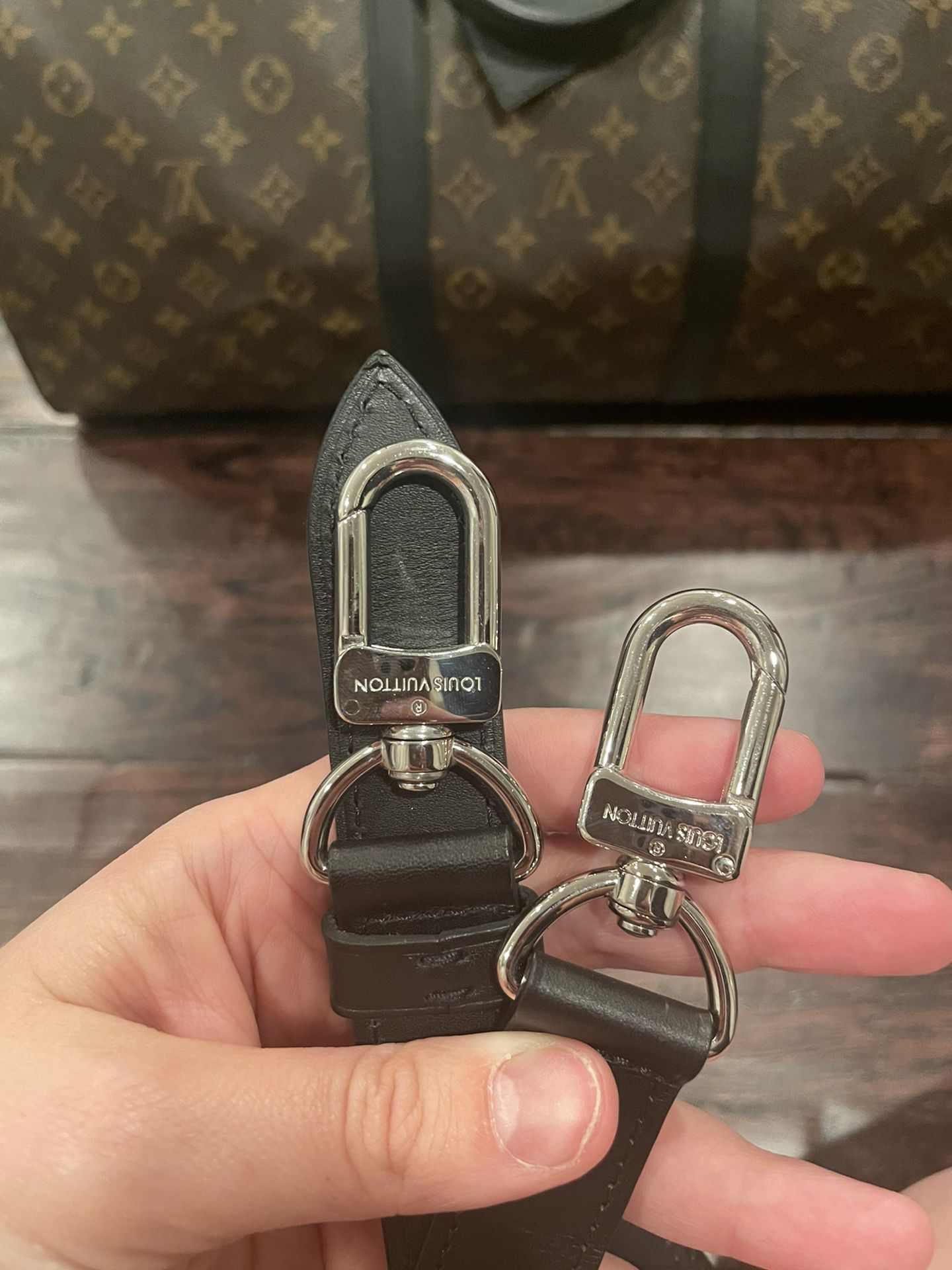 Louis Vuitton LV Padlock Dragonne Key Holder and Bag Charm