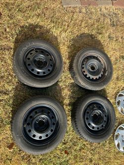 15” Steel Wheels & Tires – Honda Civic