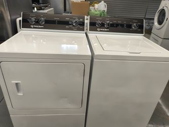 Washer and dryer gas