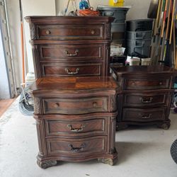 Dresser and two nightstands