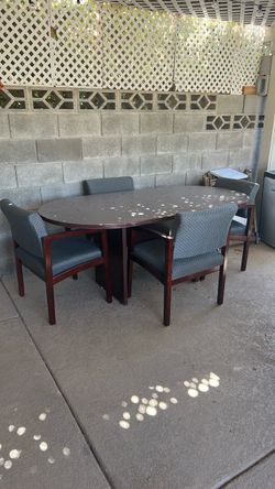 Table and chairs