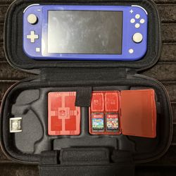 Nintendo Switch Lite With Games 