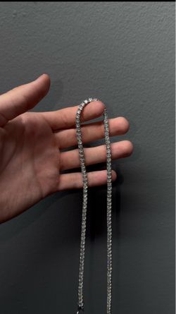 Moissanite Tennis Chain