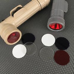 Lot of 2 US Army Navy Military Flashlights MX-991U and MX-993U