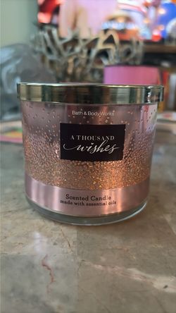 New!! Bath & Body Works A Thousand Wishes Candle