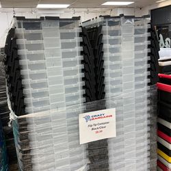 Storage Containers Various Sizes 