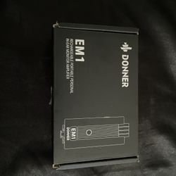 donner EM1 portable in ear amplifier 