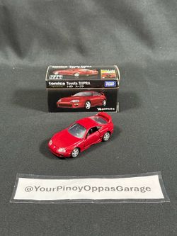 1/62 Takara Tomy Tomica Premium - Red Toyota Supra MKIV MK4 (2016)