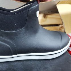 Sureway Mens/Womens Deck Boots Black