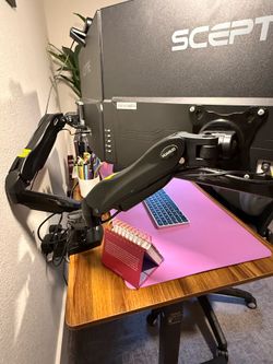 Dual Monitor Mount Adjustable Monitor Arm Desk Mount
