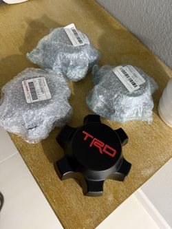 Toyota TRD OEM Center Cap   4 Pcs Set New 