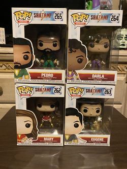 Shazam Funko Set of 4