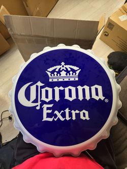 Corona Extra Illuminated Bottle Cap Working