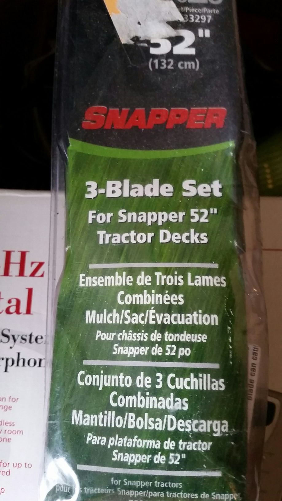 52 inch mower blades