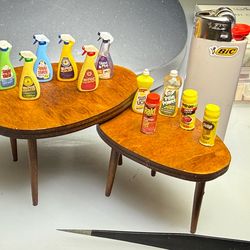 1:12 scale cleaning supplies