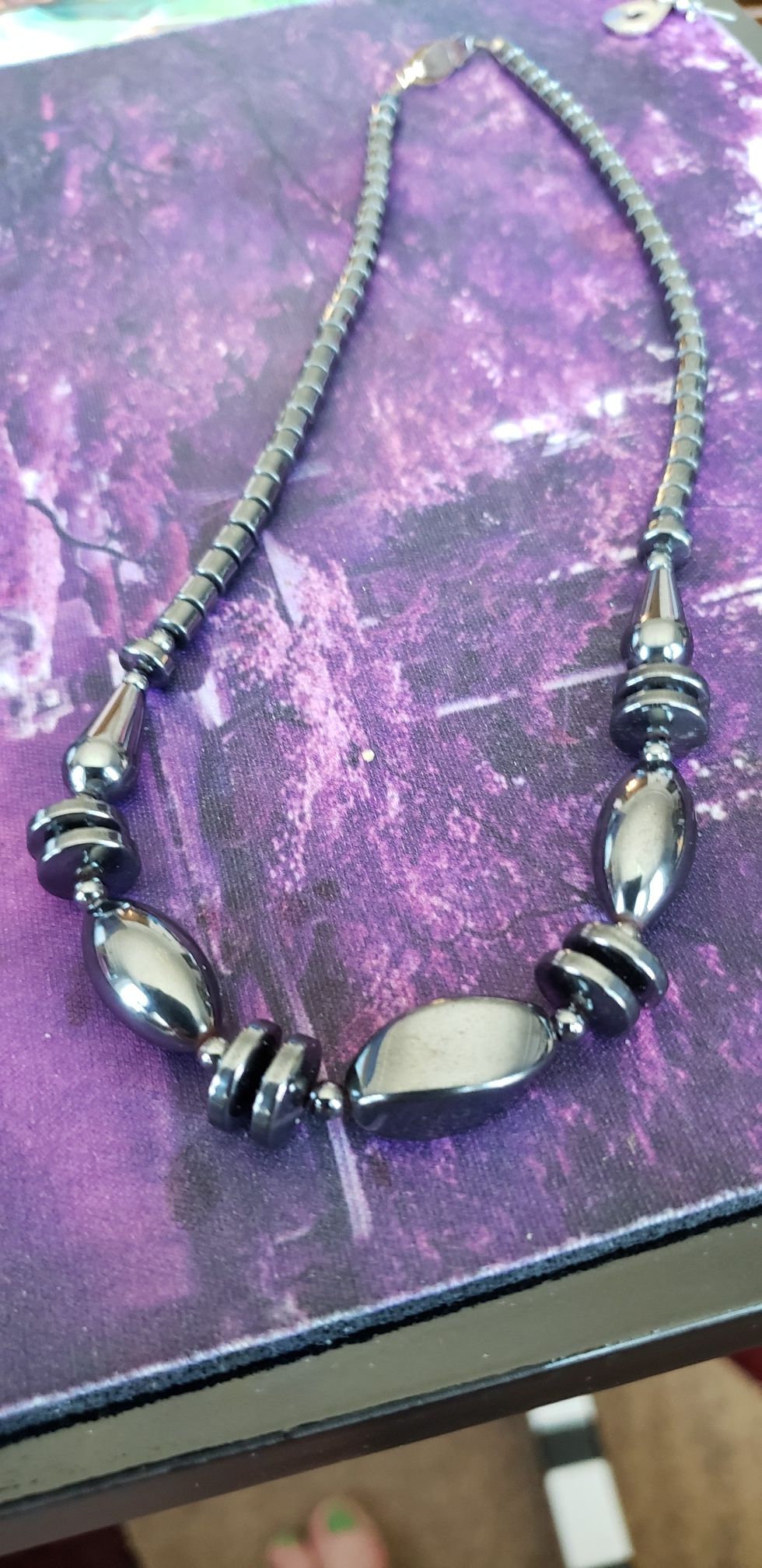 Hematin Silver Jewelry Set